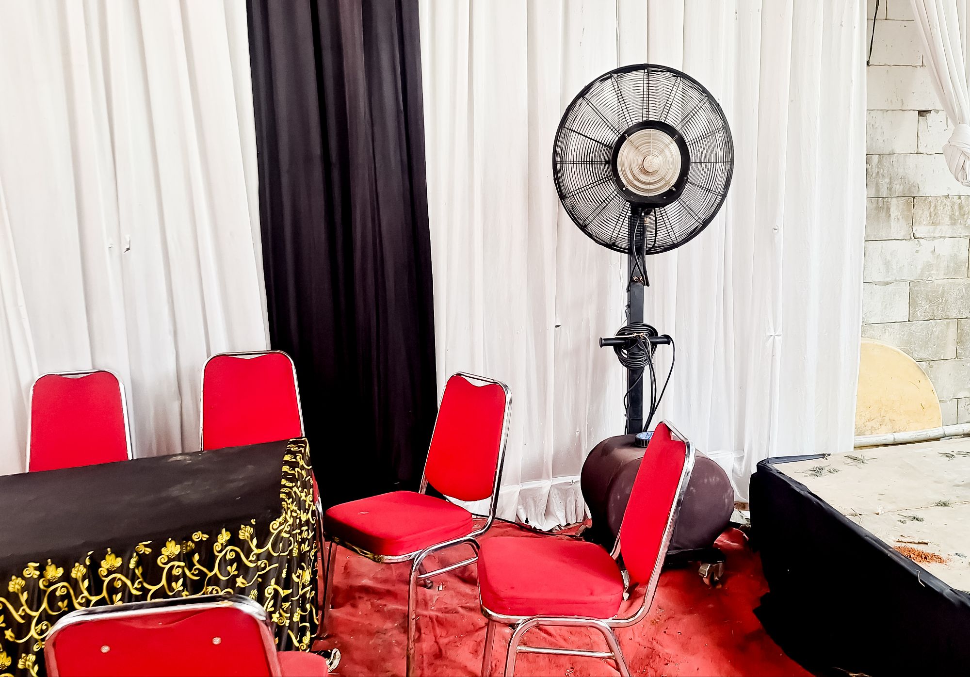 Unit Misty Fan siap digunakan pada event