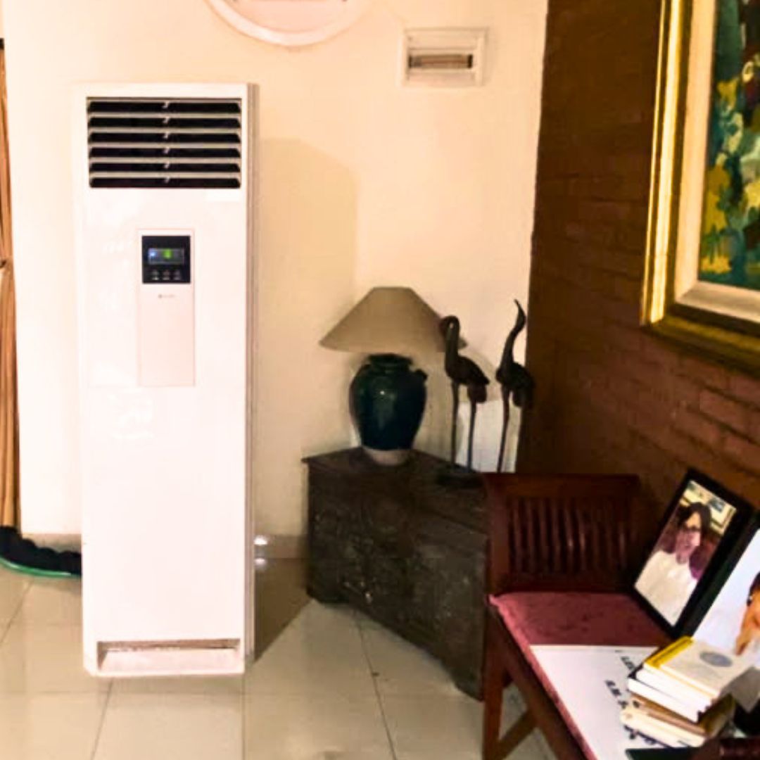 AC standing 5 PK untuk kebutuhan pendinginan acara pesta